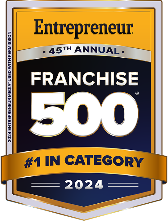 Entrepreneur Franchise ranked #1 in category 2024