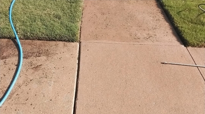 Sidewalk Cleaning Side by Side Photo